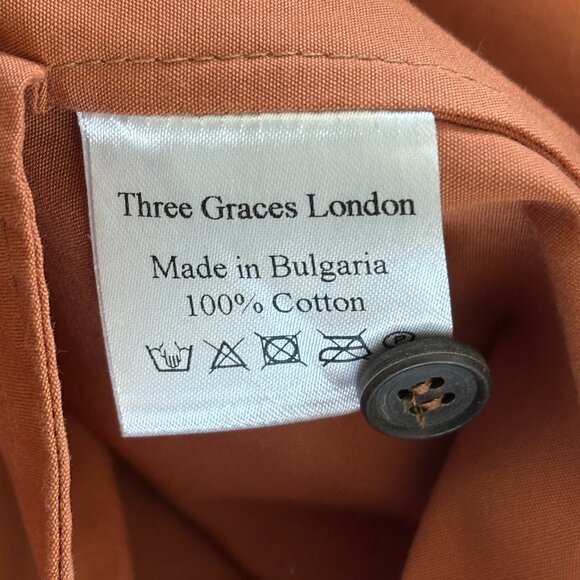 Three Graces London Cotton Dress - Size 10UK-6US - Picture 8 of 10